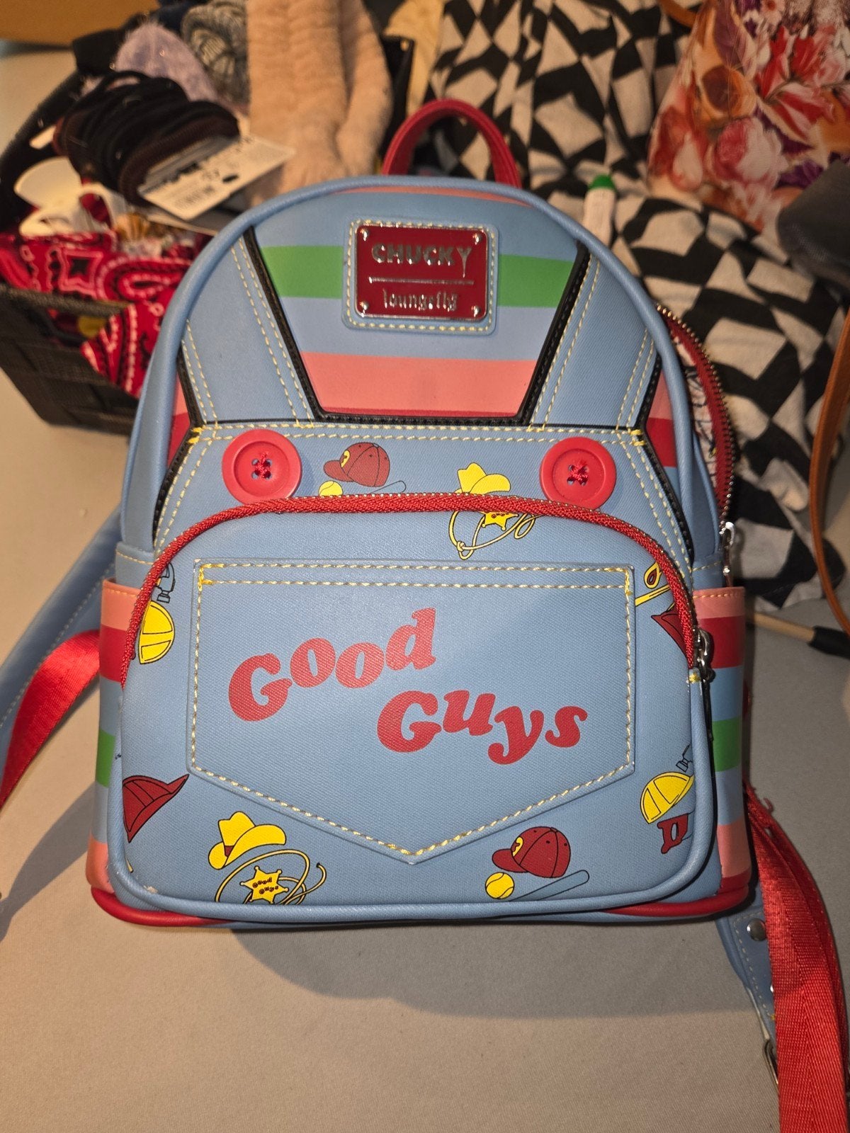 Loungefly Chucky Good Guys Mini Rugzak, 30 tot 45 cm, Ophalen, Overige merken, Minder dan 25 cm