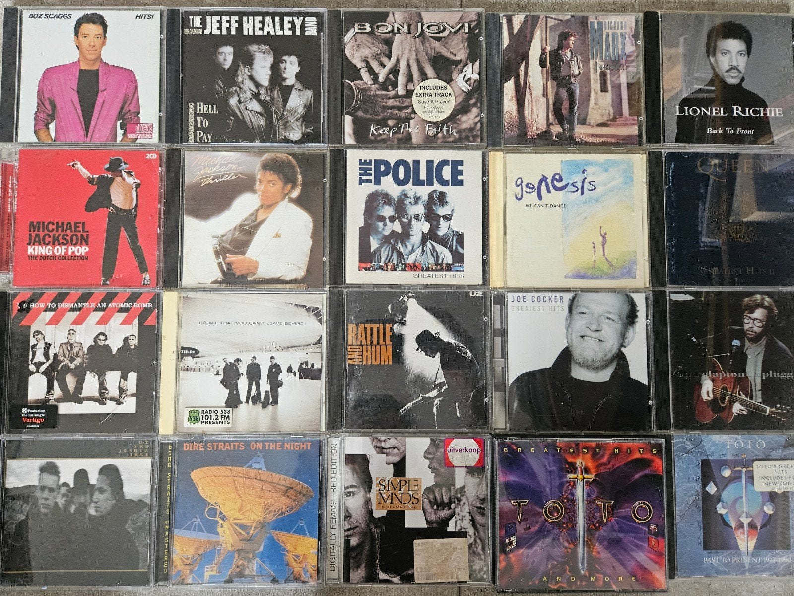 80s 90s cd albums, Ophalen of Verzenden