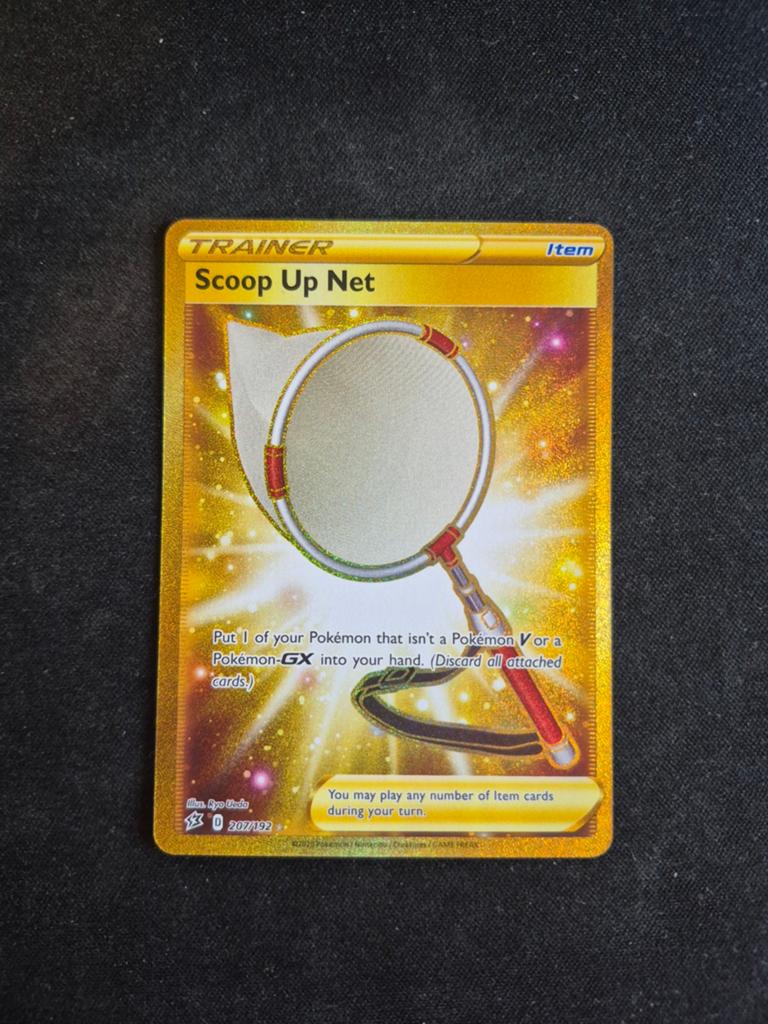 Pokemon Kaart Scoop Up Net 207/192, Ophalen of Verzenden, Zo goed als nieuw, Losse kaart, Foil