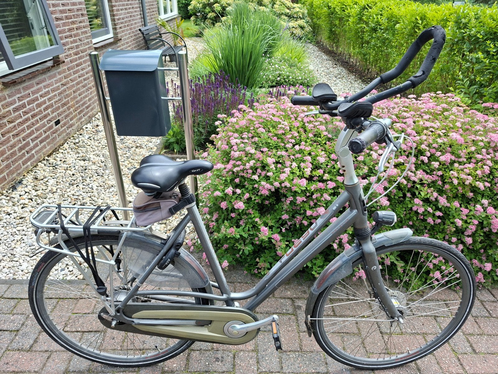 Batavus Damesfiets met Lage Instap en Comfortabel Stuur, Fietsen en Brommers, Fietsen | Dames | Damesfietsen, Gebruikt, Batavus