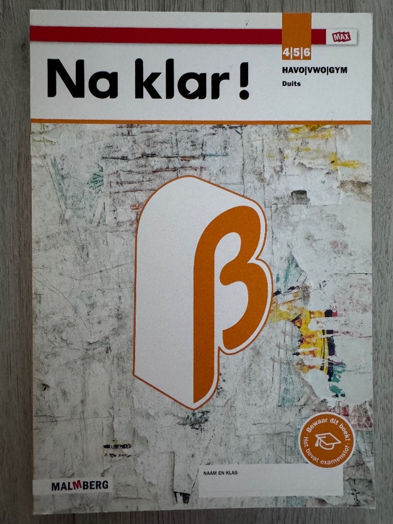Na Klar Duits, Boeken, Ophalen, Duits, Malmberg, Zo goed als nieuw