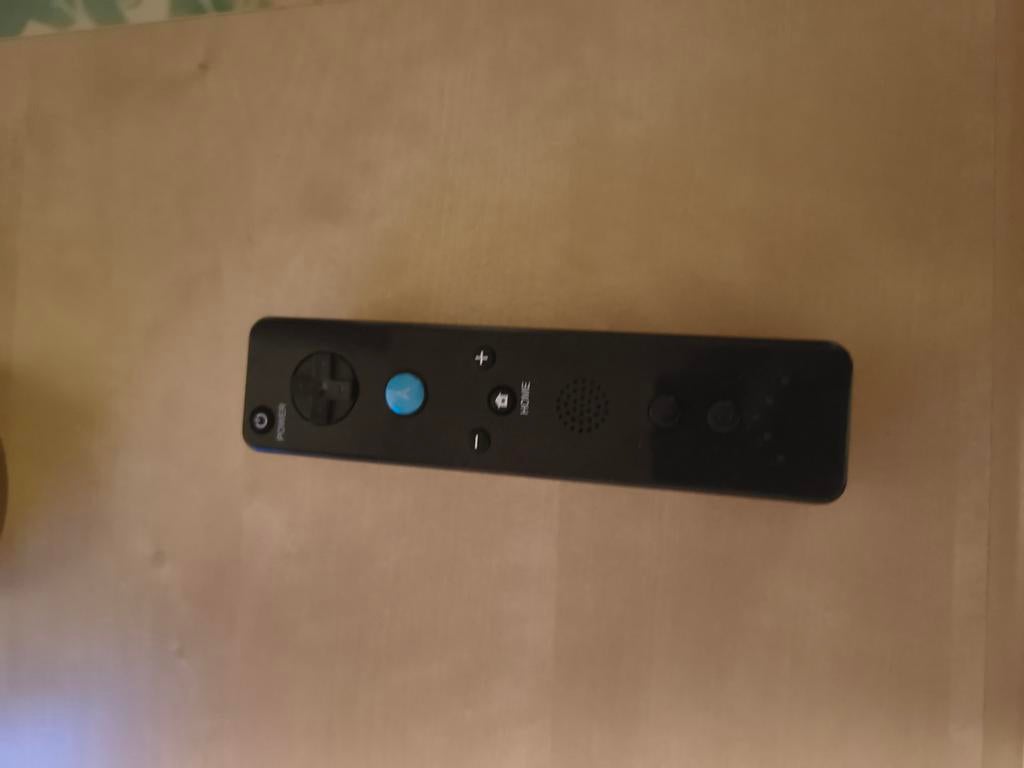 Wii Remote Controller - Zwart (Third Party), Ophalen of Verzenden, Gebruikt, Met 1 controller