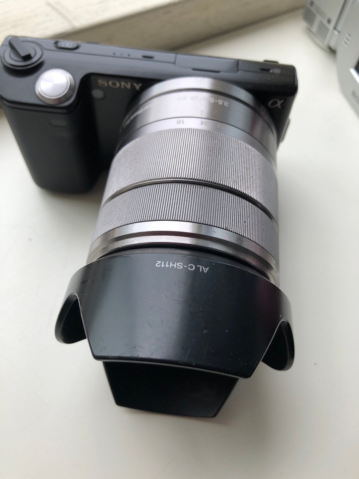 Sony NEX-5 Compact Camera met E 3.5-5.6/18-55 OSS Lens, Compact, Ophalen of Verzenden, Zo goed als nieuw, 4 t/m 7 keer