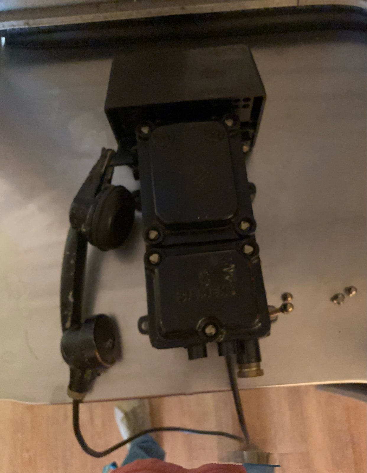 Oude Siemens veldtelefoon - Decoratie/Verzamelaar, Ophalen of Verzenden