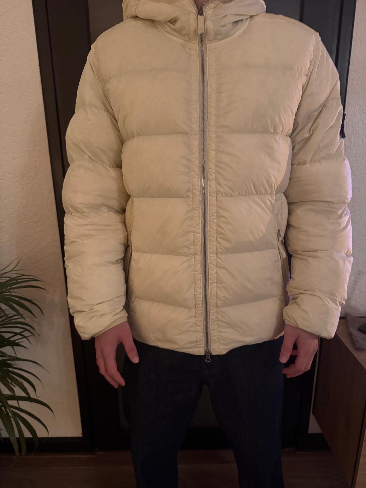 Z.G.A.N. Originele Stone Island winter donsjas M, Ophalen, Zo goed als nieuw