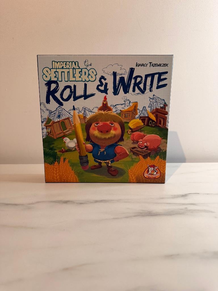 Imperial Settlers: Roll & Write (NL) Bordspel - WGG, Ophalen of Verzenden, Nieuw