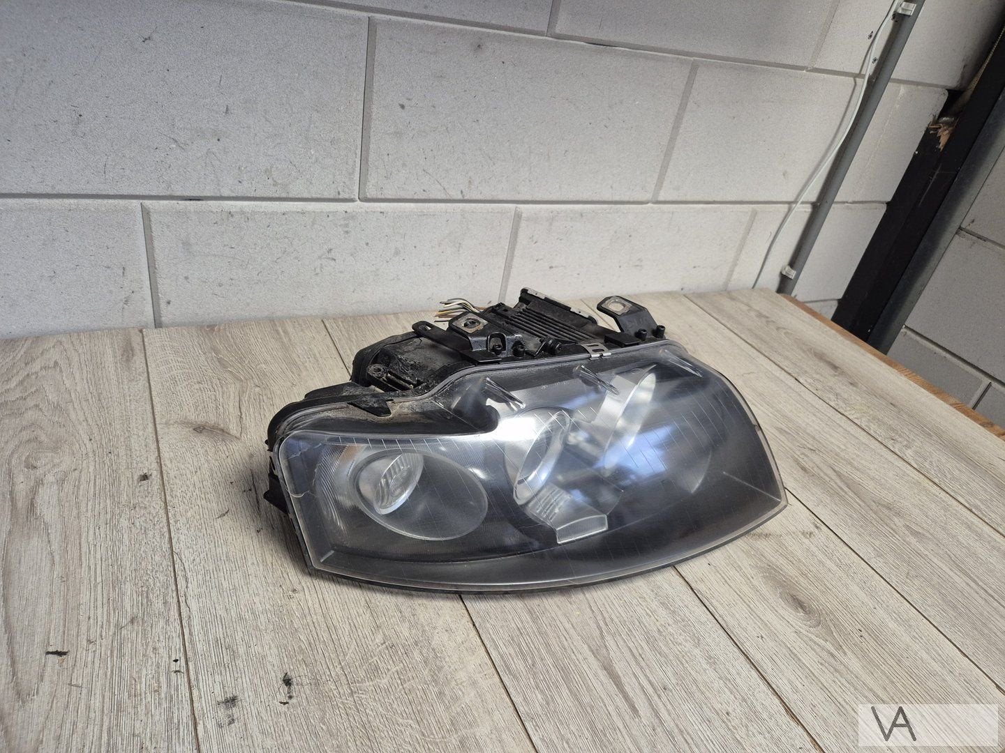 Audi A4 cabrio 2002 - 2006 xenon koplamp rechts schadevrij, Gebruikt, -, -, -