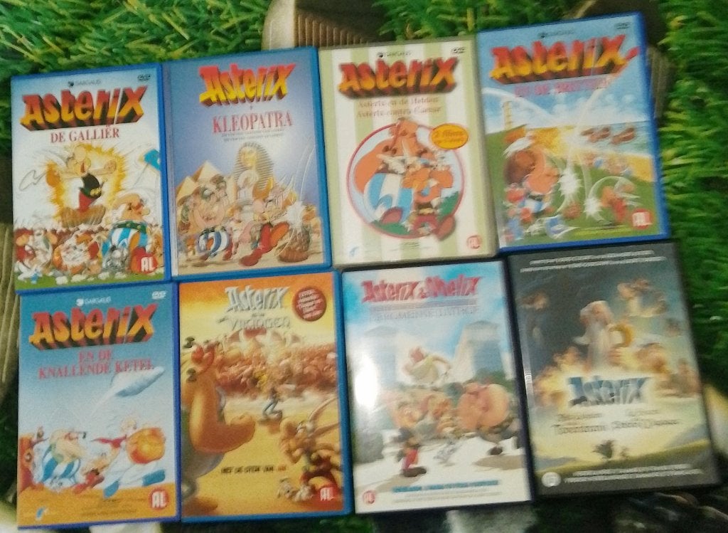 asterix en obelix dvds krasvrij 1 euro p/s, Europees, Tekenfilm, Alle leeftijden, Ophalen of Verzenden