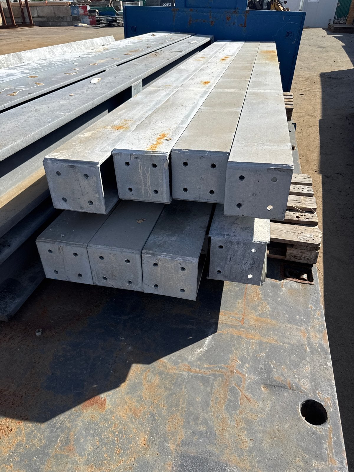 HEA 200 balken gegalvaniseerd - 8 stuks (4,5m), Ophalen, Zo goed als nieuw, Nvt, Nvt