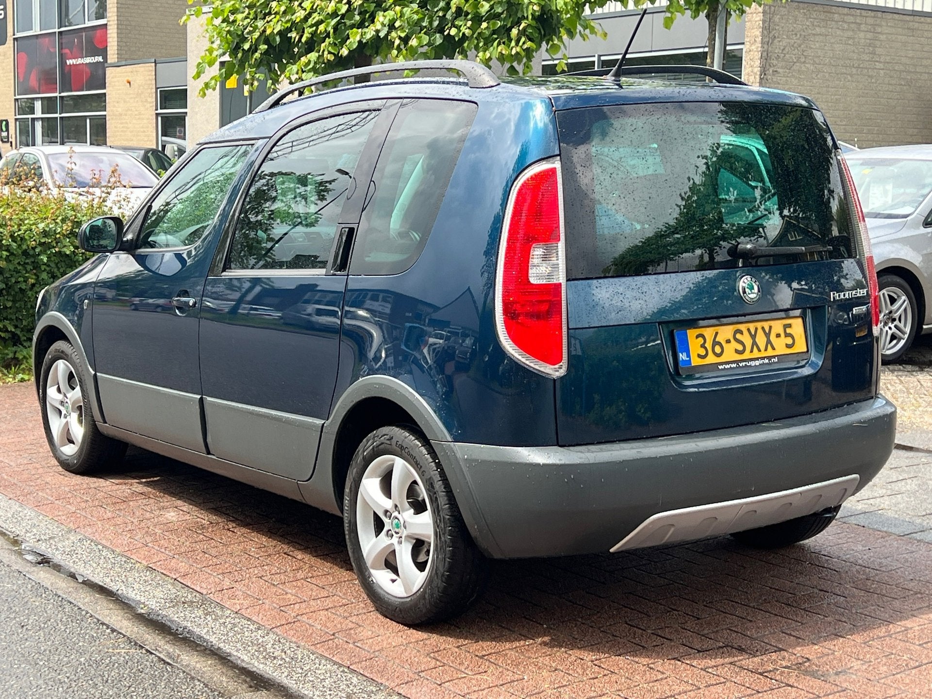 Skoda Roomster 1.2 TSI Ambition *NAP|Ruime Auto, Auto's, Voorwielaandrijving, Euro 5, Gebruikt, Blauw