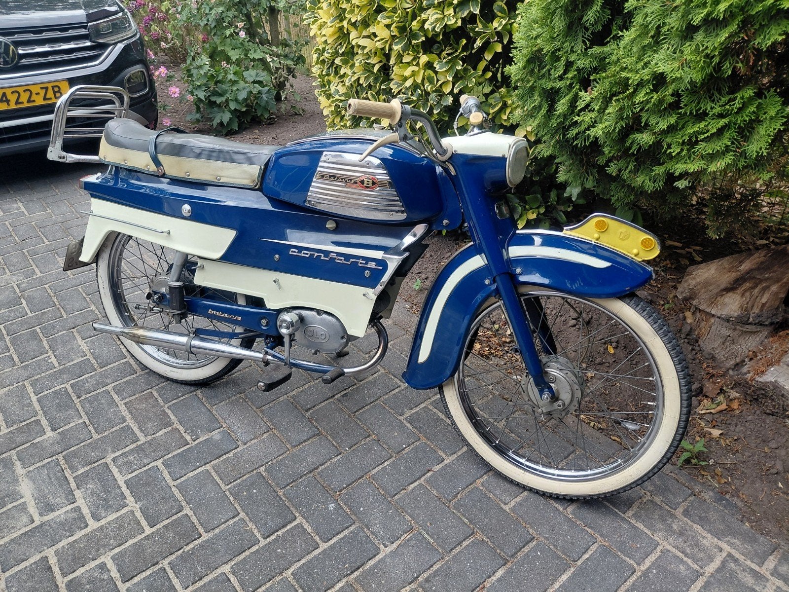Batavus Conforte supermooie 100%ORIGINEEL EXEMPLAAR, Fietsen en Brommers, Brommers | Oldtimers, Maximaal 45 km/u, Batavus, 2 versnellingen