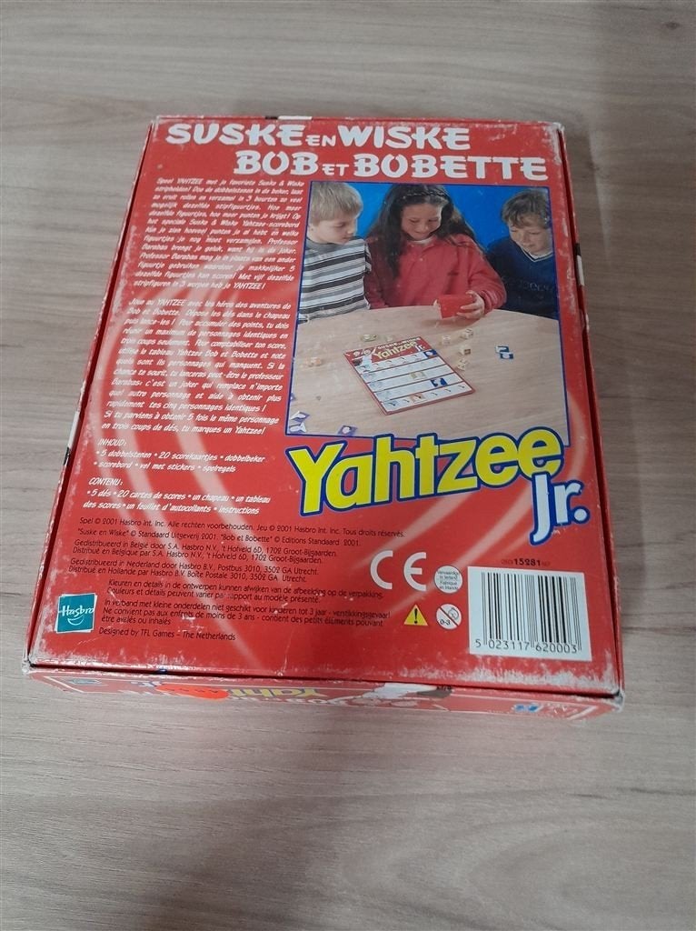 Suske en wiskey Yahtzee - s4644, Verzenden, Zo goed als nieuw