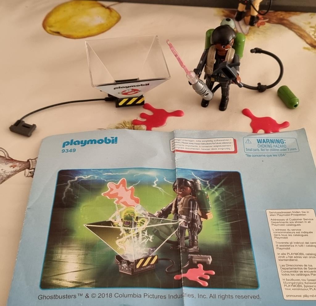 Playmobil 9349 Winston zedemore. Helemaal compleet., Kinderen en Baby's, Speelgoed | Playmobil, Ophalen of Verzenden, Zo goed als nieuw