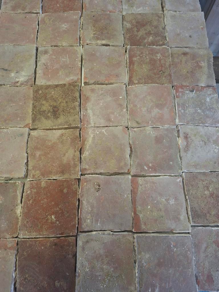 Te koop: partij oude antieke estrikken 20 m2., Doe-het-zelf en Verbouw, Overige materialen, Gebruikt, Minder dan 20 cm, 10 m² of meer