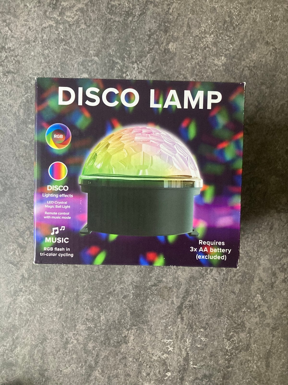 Nieuwe discolamp van Action met afstandsbediening, Ophalen, Nieuw, Feestartikel, Overige