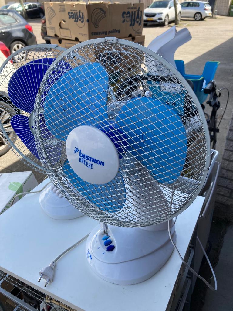 Ventilatoren T.E.A.B., Ophalen, Gebruikt