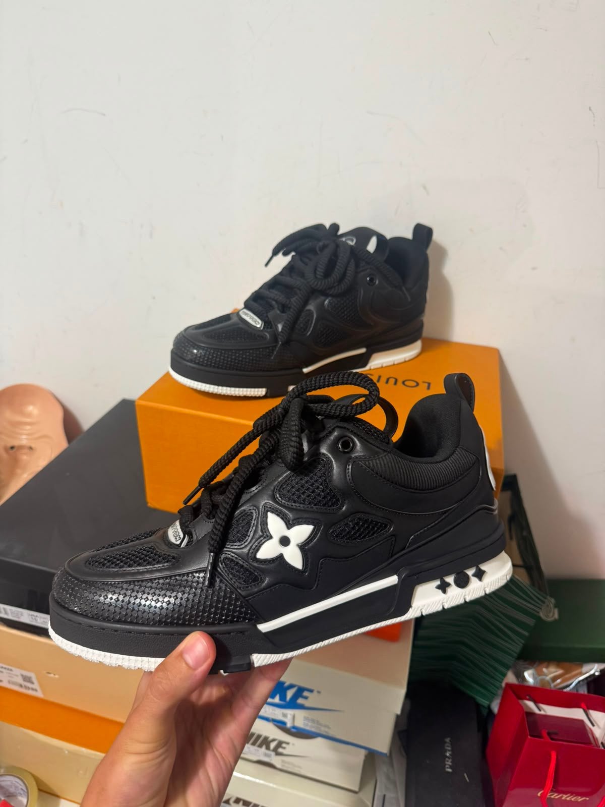 Louis Vuitton Skate Sneakers zwart, Ophalen of Verzenden, Nieuw