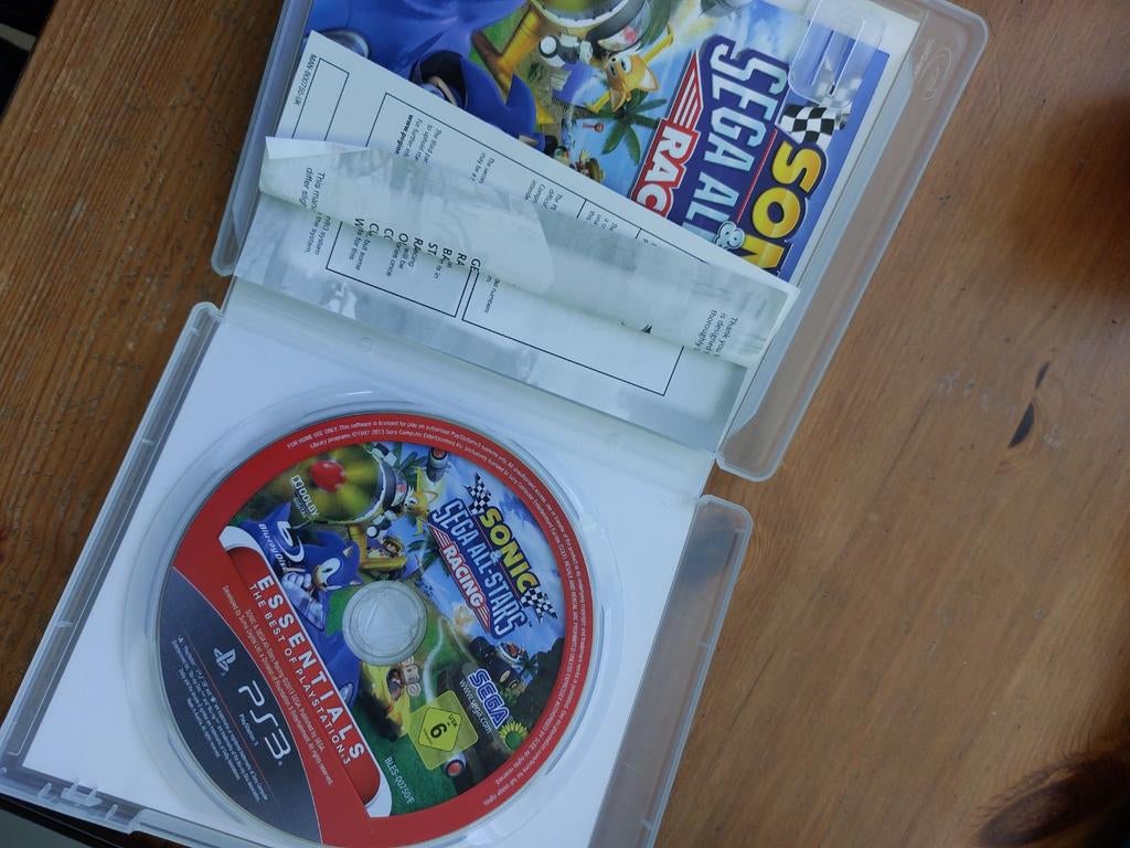 PS3 spel sonic sega all-stars racing playstation 3, Ophalen of Verzenden