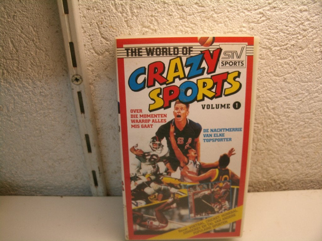 vhs 77b crazy sport 1, Cd's en Dvd's, VHS | Film, Alle leeftijden, Ophalen of Verzenden, Gebruikt, Actie en Avontuur