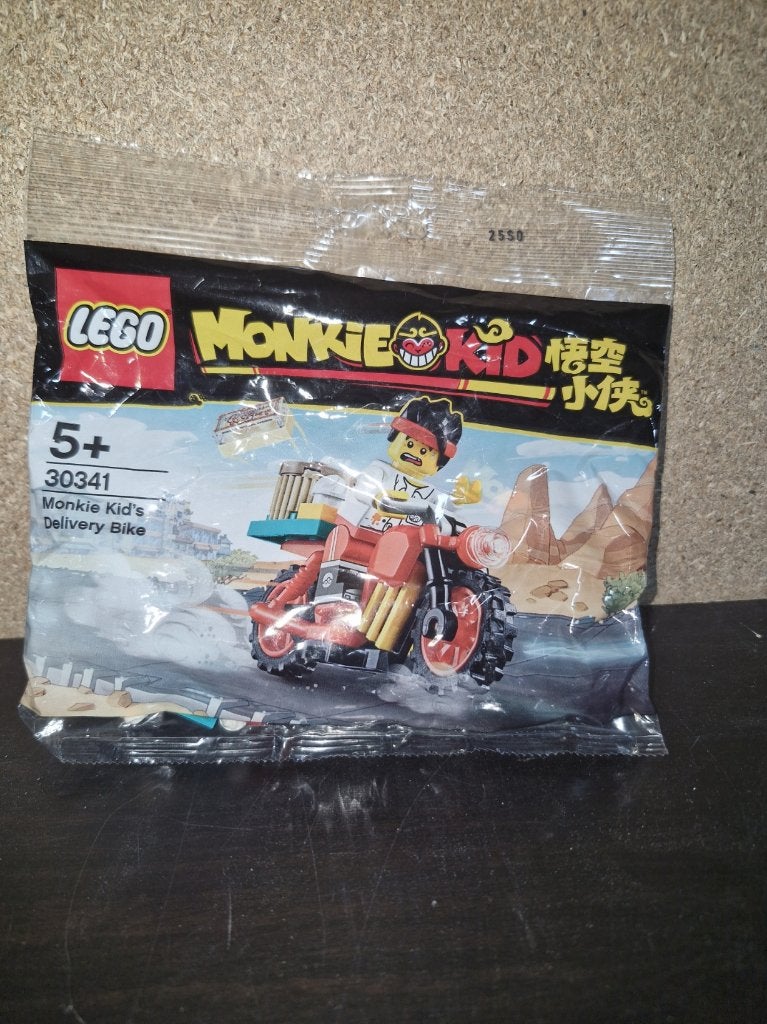 LEGO Monkie Kid's Delivery Bike 30341 Polybag Nieuw, Overige thema's, Lego, Nieuw, Ophalen of Verzenden