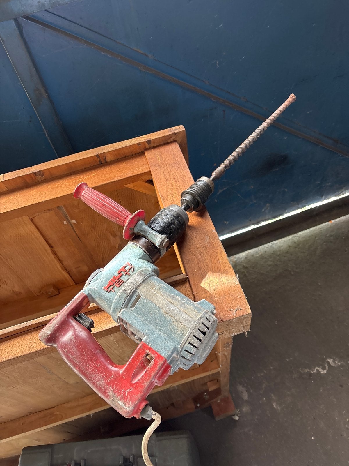 MOET WEG€30 Hilti TE 17 Boorhamer - Robuust en Krachtig, Doe-het-zelf en Verbouw, Gereedschap | Boormachines, Boor- en/of Breekhamer