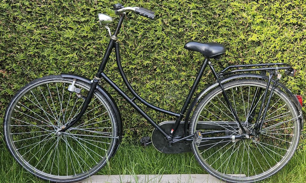 Omafiets stationsfiets, Ophalen, Terugtraprem, Gebruikt, Omafiets