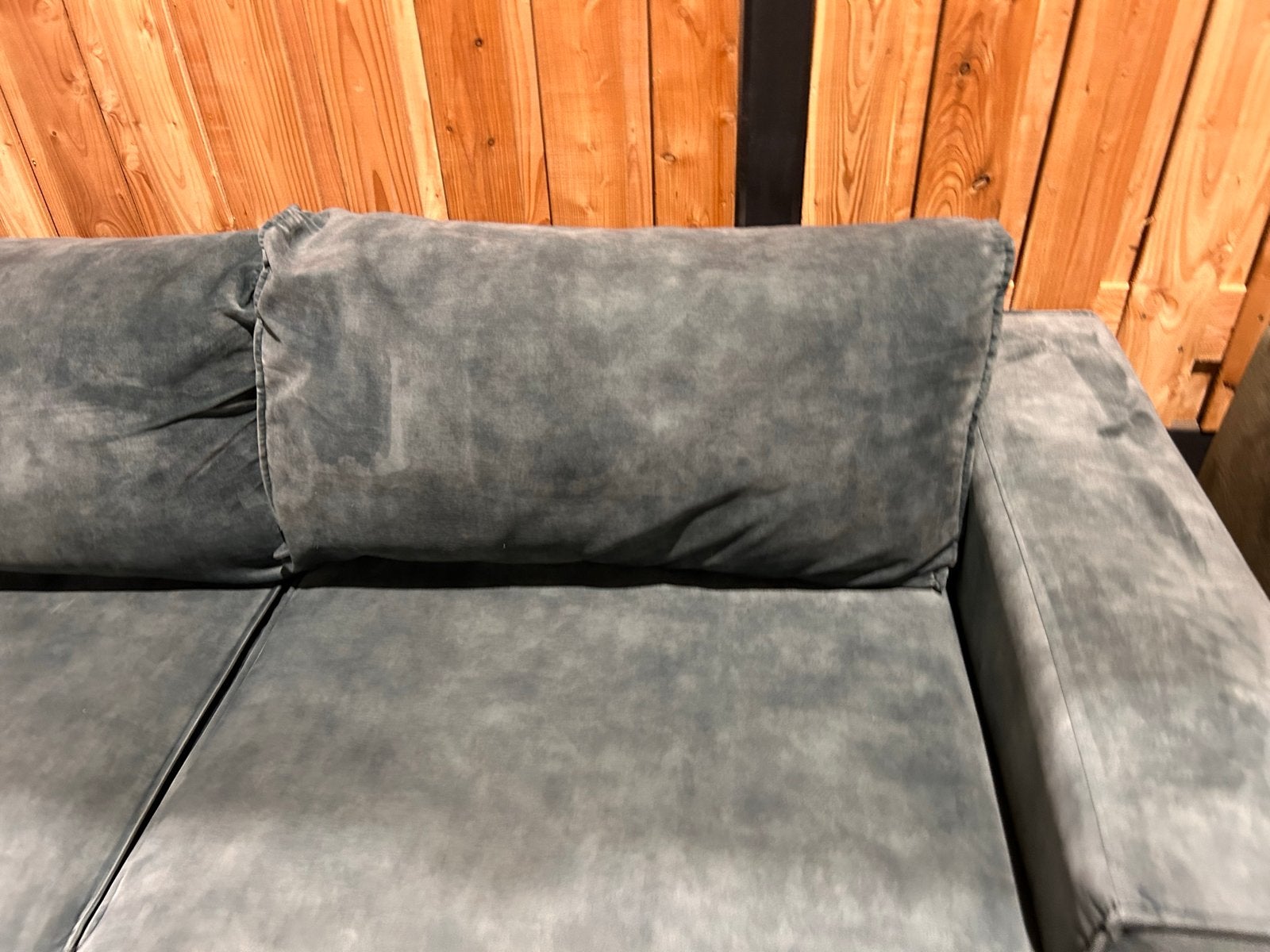 Schitterende Bommel Hoekbank - Adore Niagara Velvet, 250 tot 300 cm, ., Hoekbank, Ophalen of Verzenden