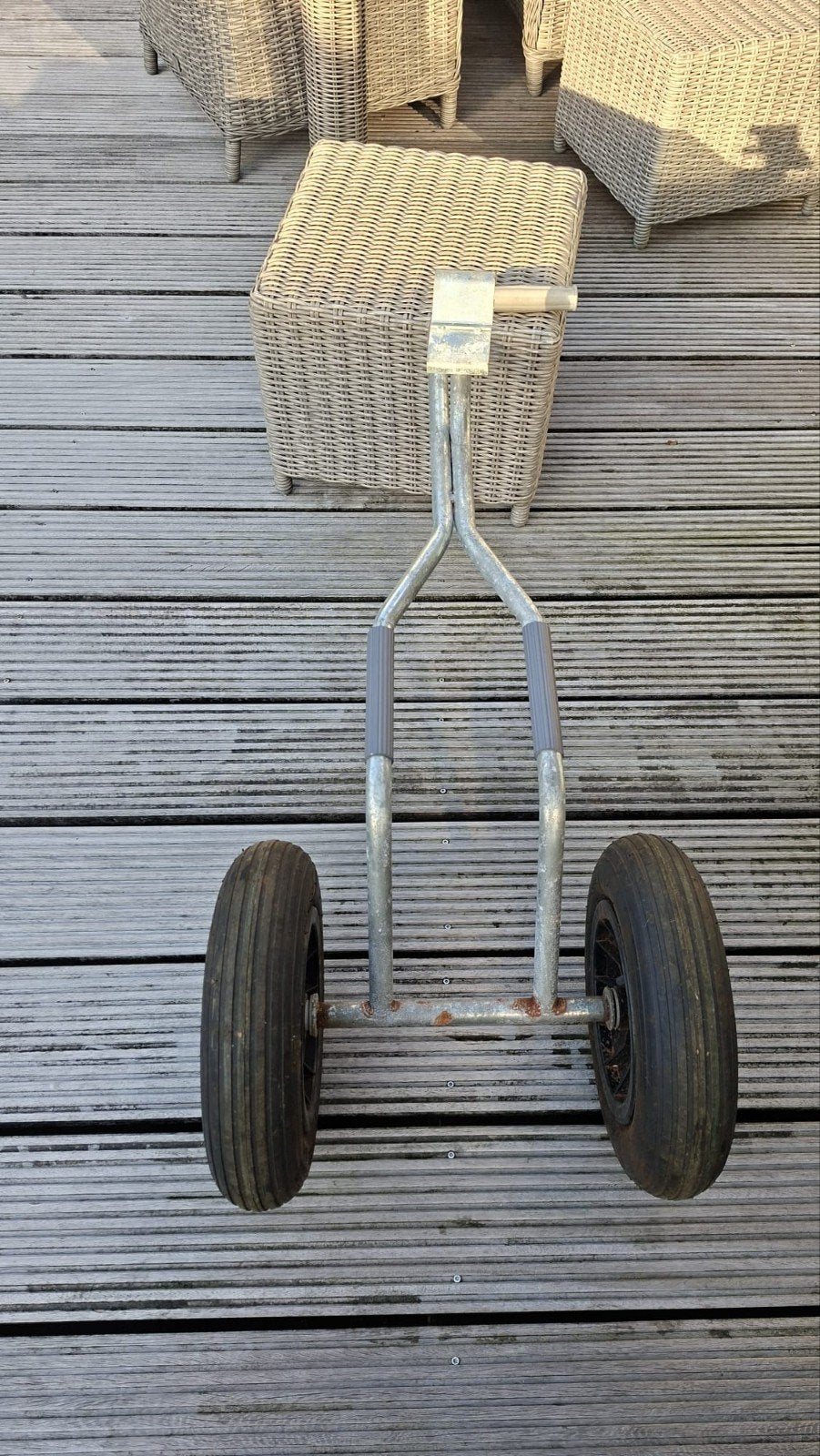Trolley voor rubberboot