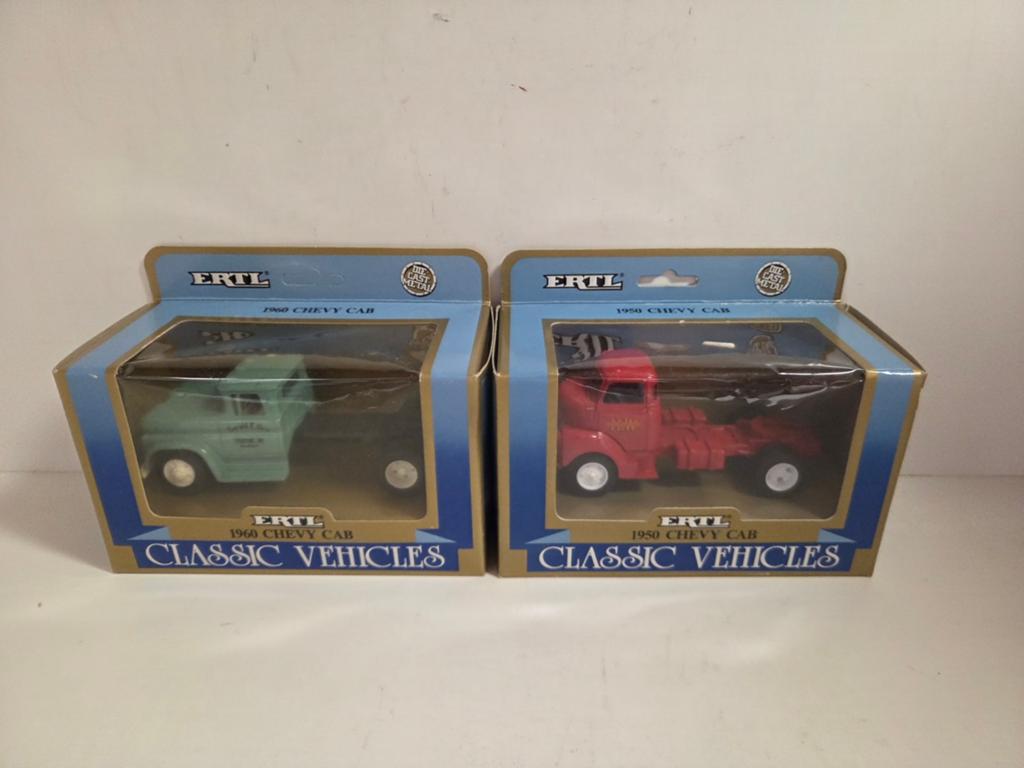 Ertl Chevy modellen 1:43, Hobby en Vrije tijd, Modelauto's | 1:43, Overige merken, Auto, ., Nieuw
