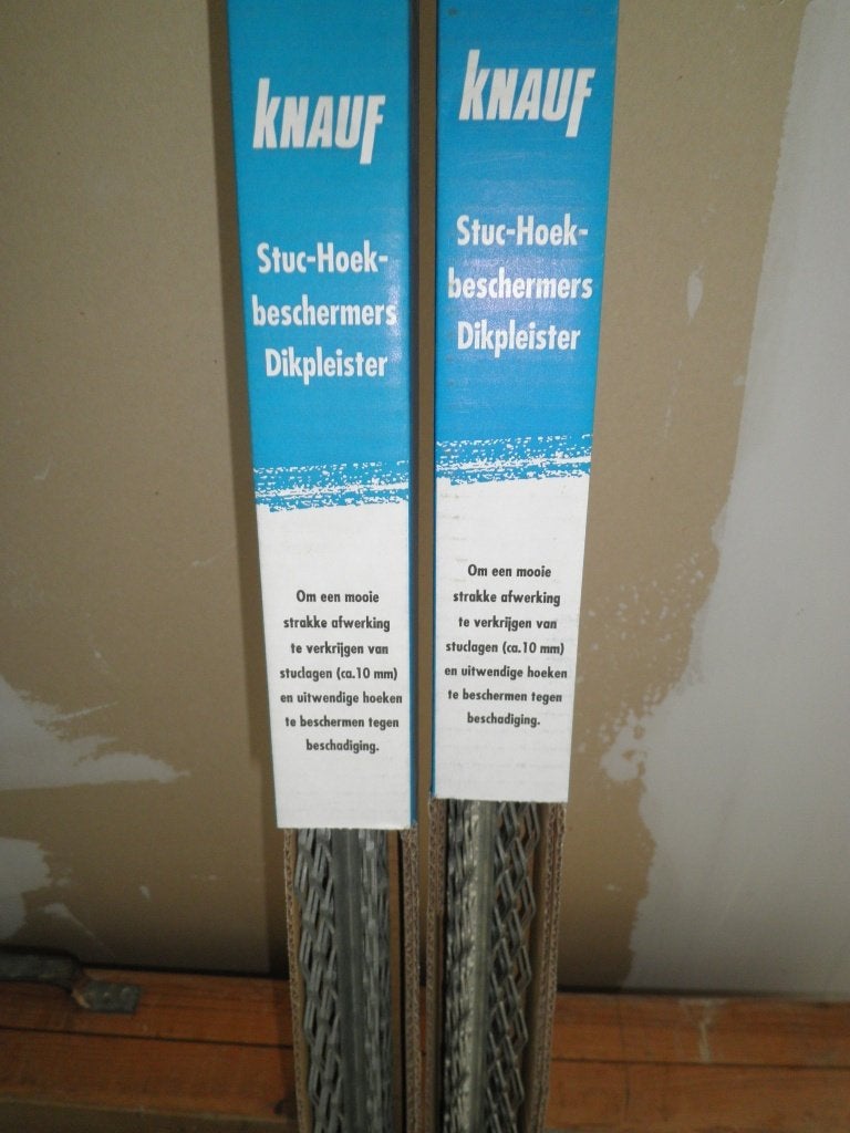 Knauf ~ Stuc hoekbeschermer dikpleister., Overige materialen, Overige typen, Nieuw, Ophalen of Verzenden