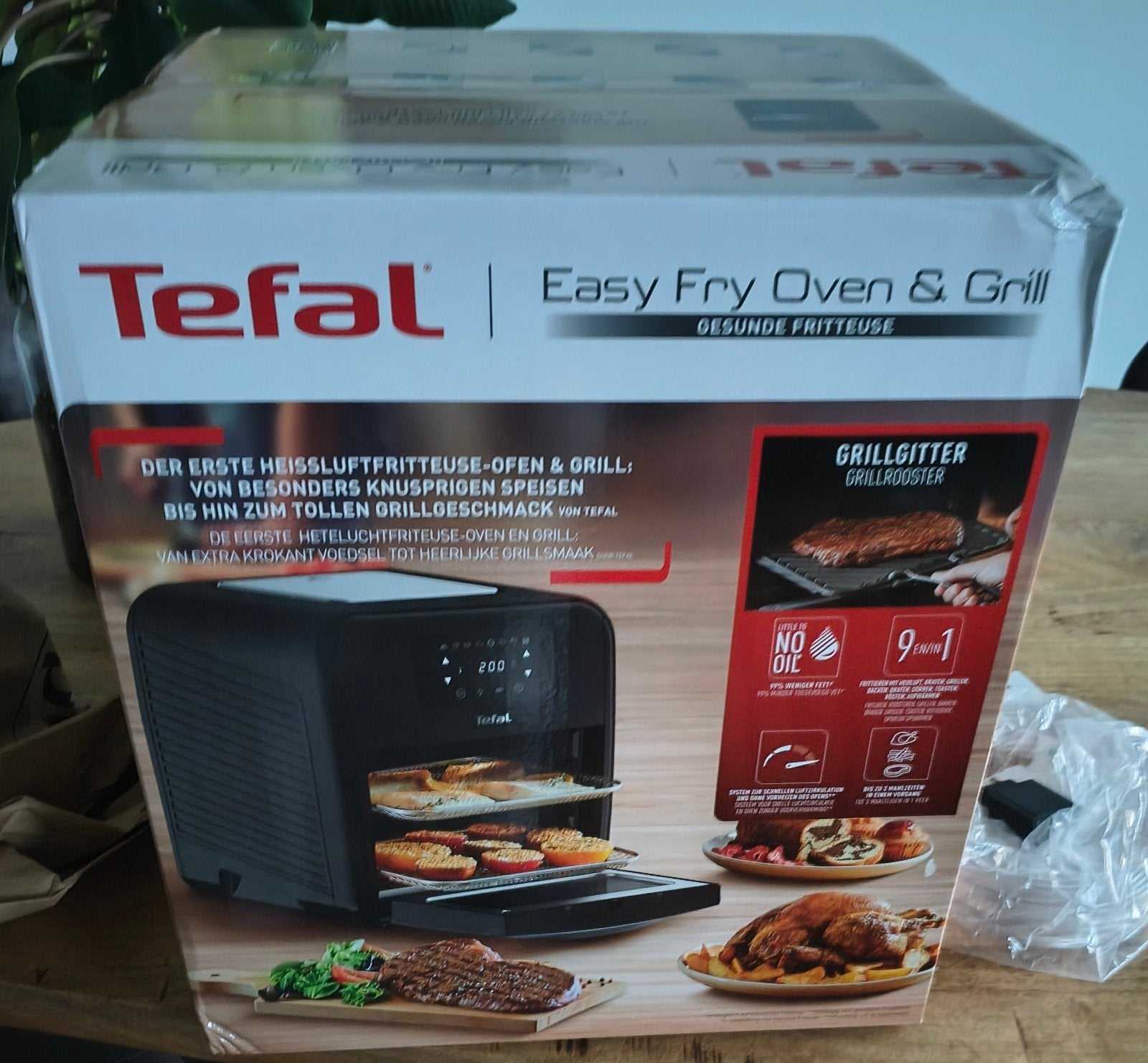 Tefal Easy Fry Oven & Grill - Nieuw in doos, Ophalen, Nieuw, Airfryer, 750 t/m 999 gram