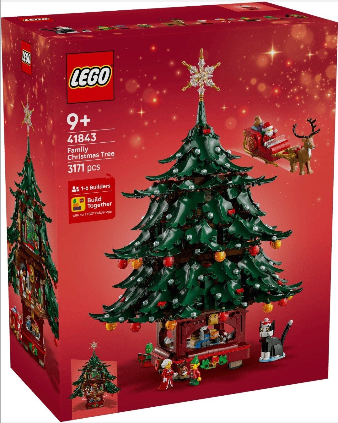 LEGO Family Christmas Tree 41843 - Nieuw en Ongeopend, Overige thema's, Verzenden, Lego, Nieuw