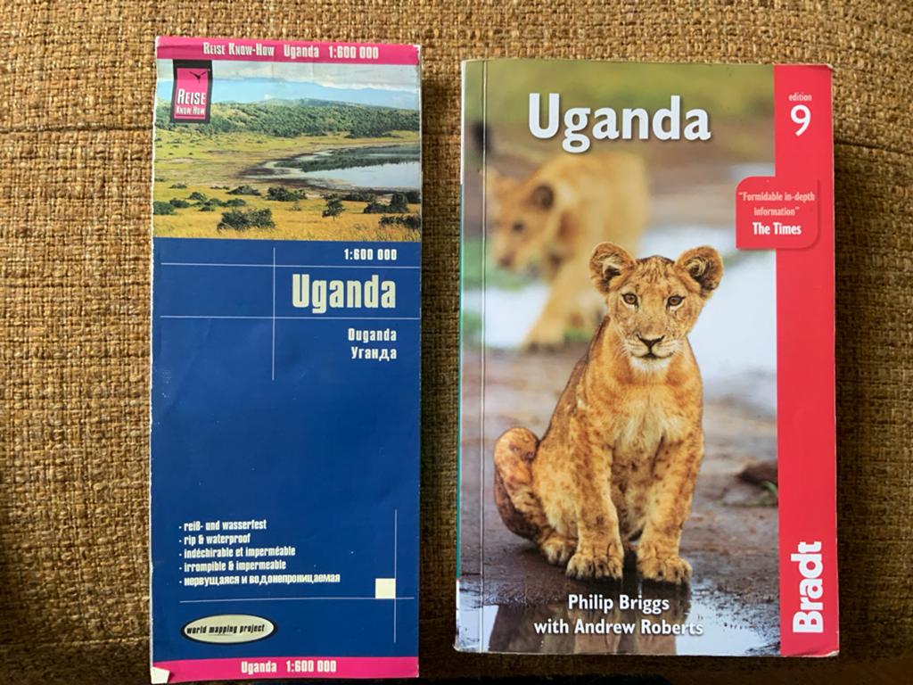 Reisgids en kaart Oeganda - Bradt & Reise Know-How, Overige merken, Afrika, Ophalen of Verzenden, Zo goed als nieuw