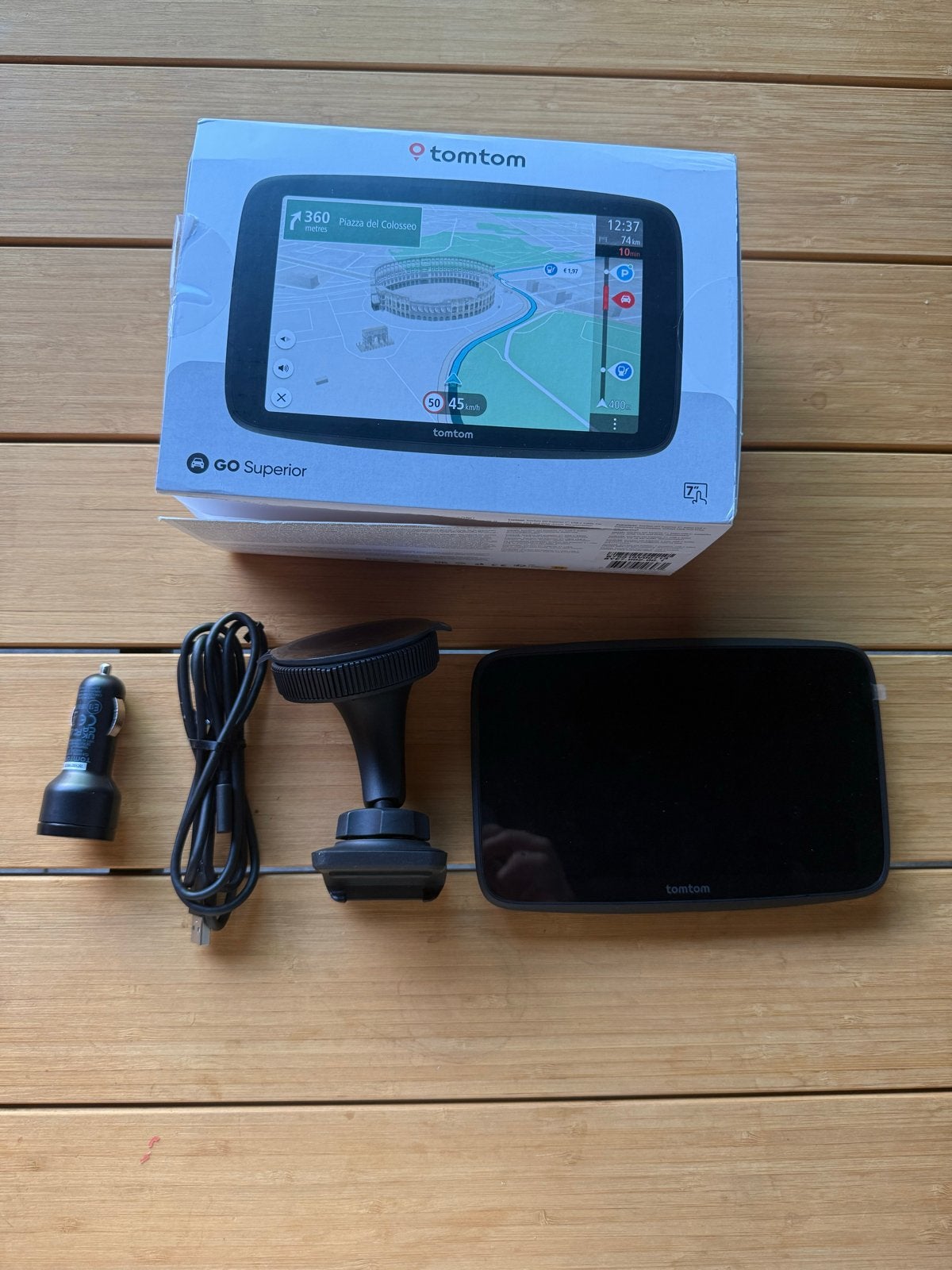 TomTom GO Superior 7 inch Navigatiesysteem, Ophalen of Verzenden, Zo goed als nieuw
