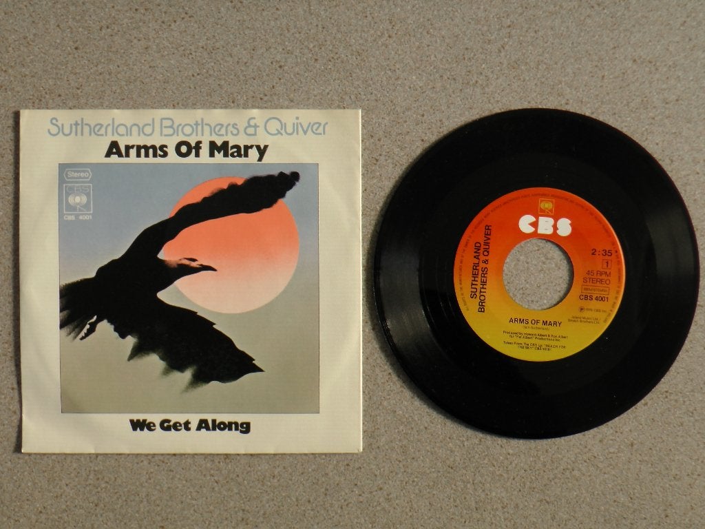 Sutherland Brothers & Quiver - The arms of Mary VINYL SINGLE, Gebruikt, 7 inch, Single, 1970 - 1979