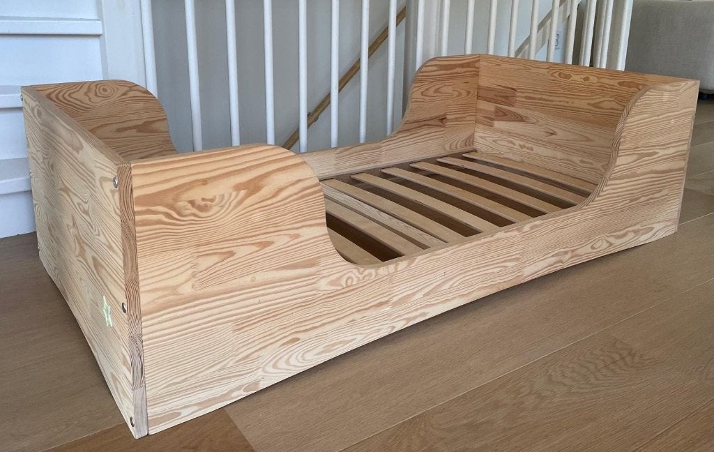 Kinderbed JIP Petit Puk (evt incl Dormiente matras), 70 tot 85 cm, 140 tot 160 cm, Zo goed als nieuw, Ophalen