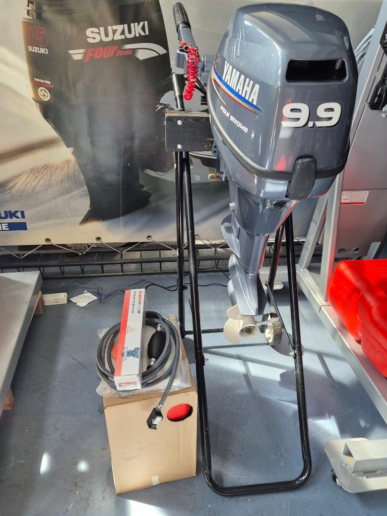 Yamaha 9.9 pk buitenboordmotor, Watersport en Boten, Buiten- en Binnenboordmotoren, Ophalen, 5 tot 10 pk, Zo goed als nieuw, Viertaktmotor