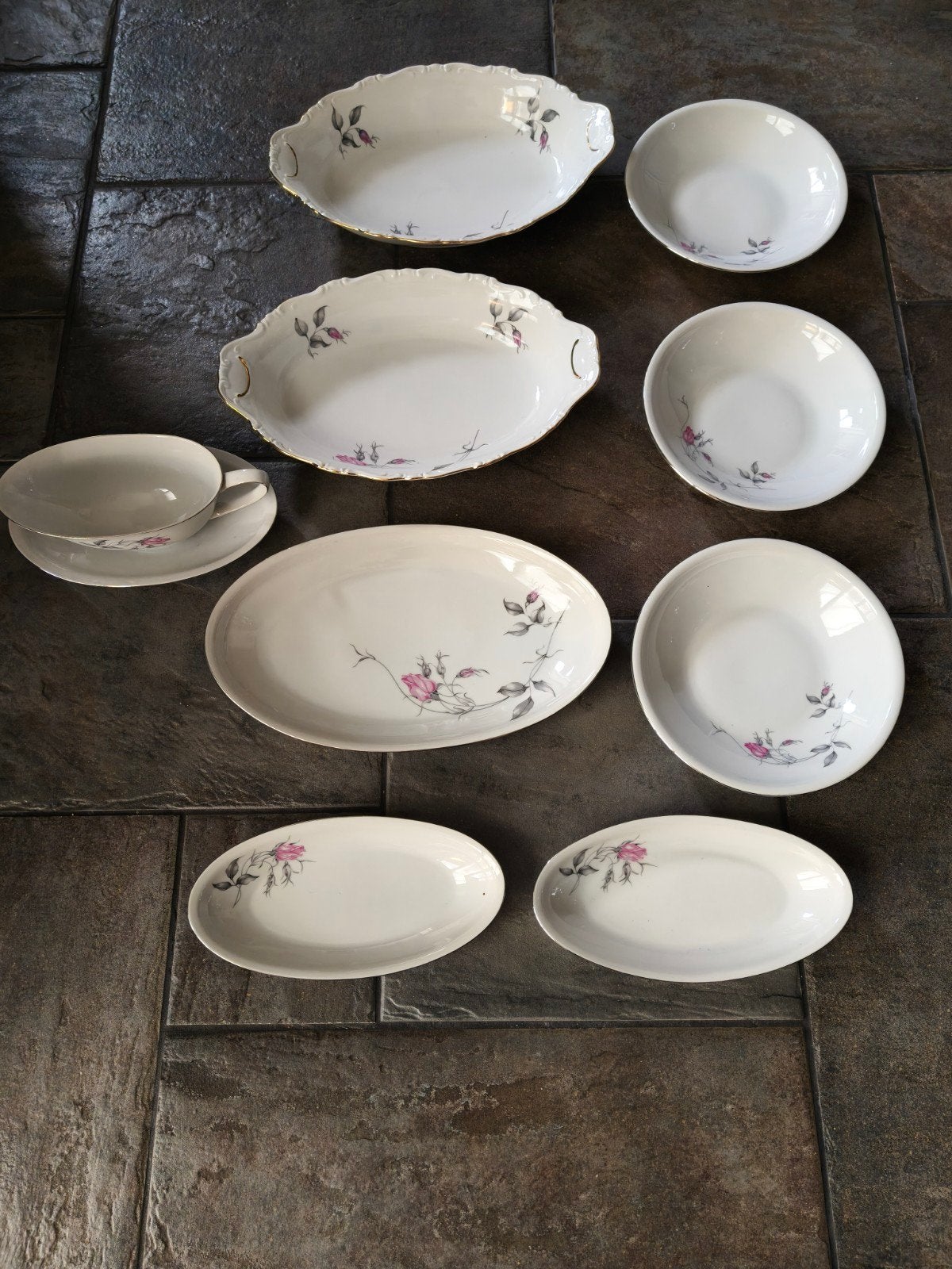 Eriag porselein servies., Ophalen of Verzenden