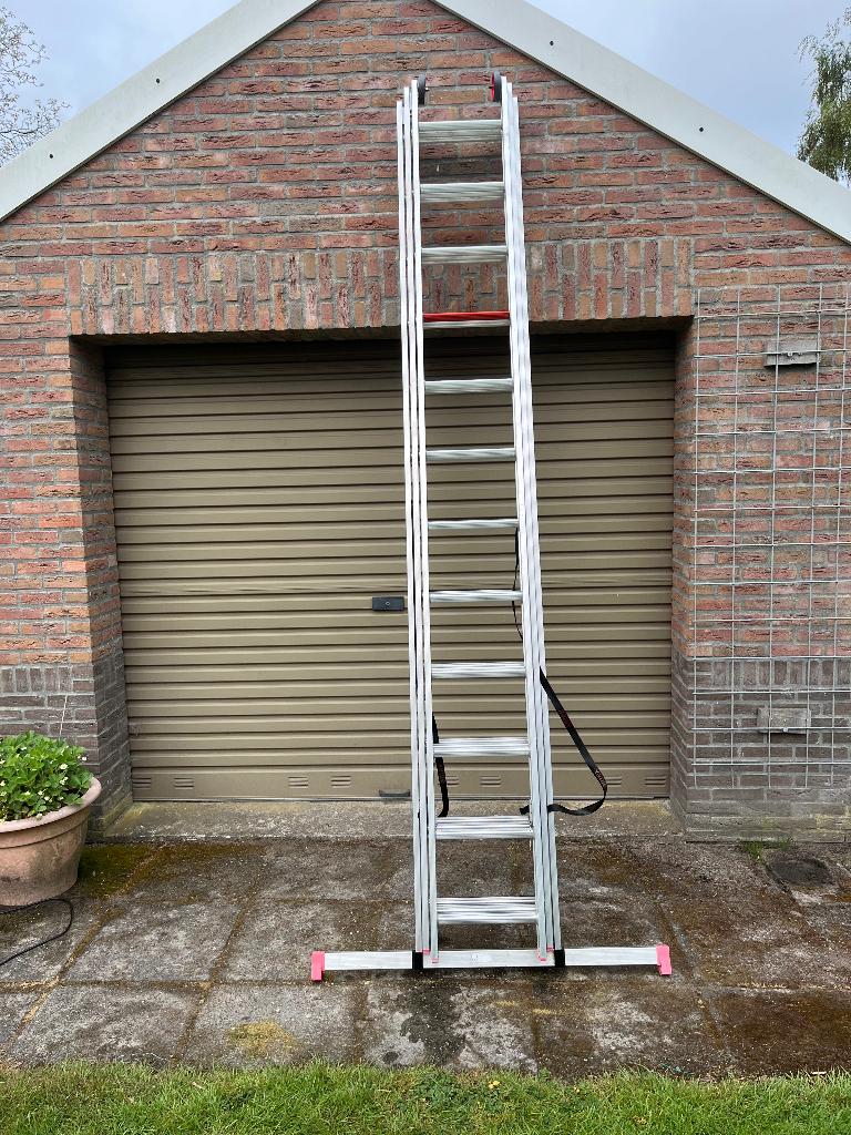 Altrex 3 delig reformladder, Ophalen, Gebruikt, Ladder, 4 meter of meer