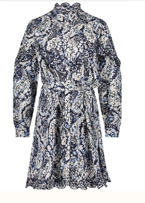 Fabienne Chapot Daila jurk maat 42 *nieuw *, Blauw, Maat 42/44 (L), Nieuw, Ophalen of Verzenden
