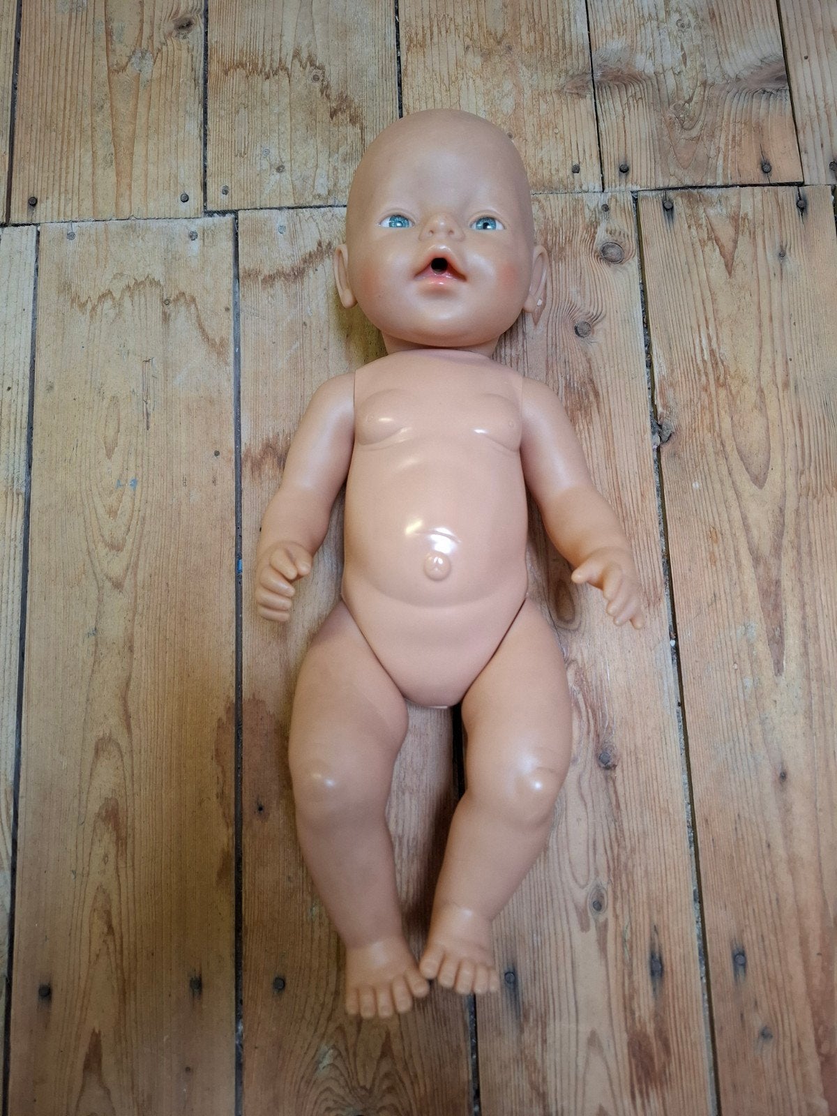 Baby Born pop van Zapf Creation met accessoires, Ophalen of Verzenden, Gebruikt, Babypop