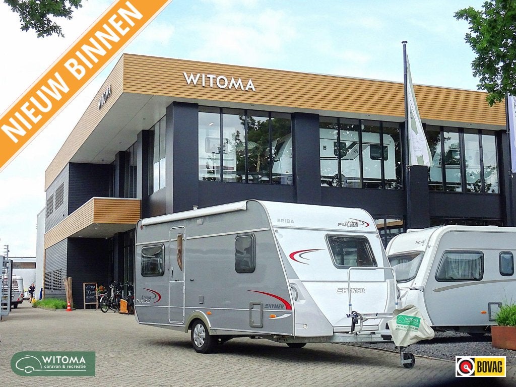 Eriba Sporting Pulse 465 mooie caravan, Rondzit, Bedrijf, Overige typen, 4 tot 5 meter