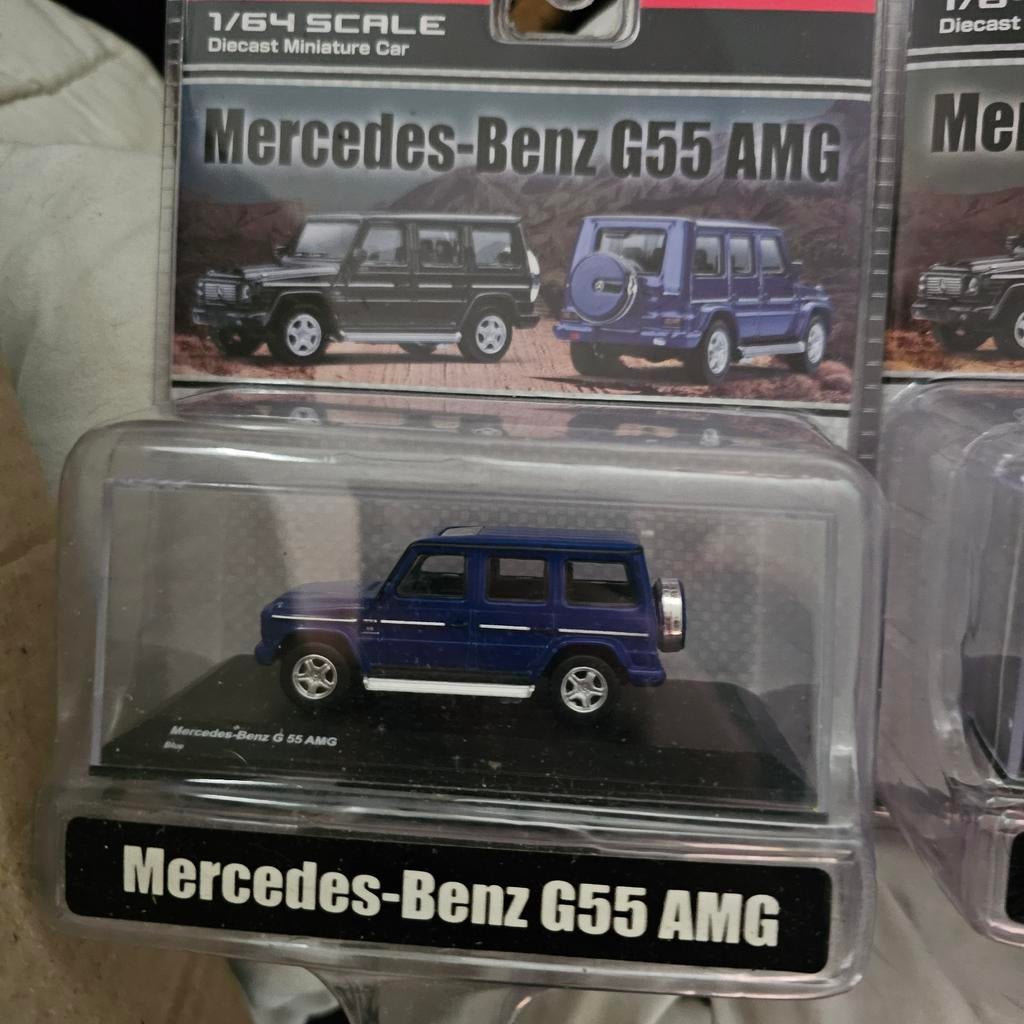 Kyosho Mercedes-Benz G55 AMG schaalmodel (blauw/zwart), Nieuw, Ophalen of Verzenden, Kyosho, Niet gespecificeerd