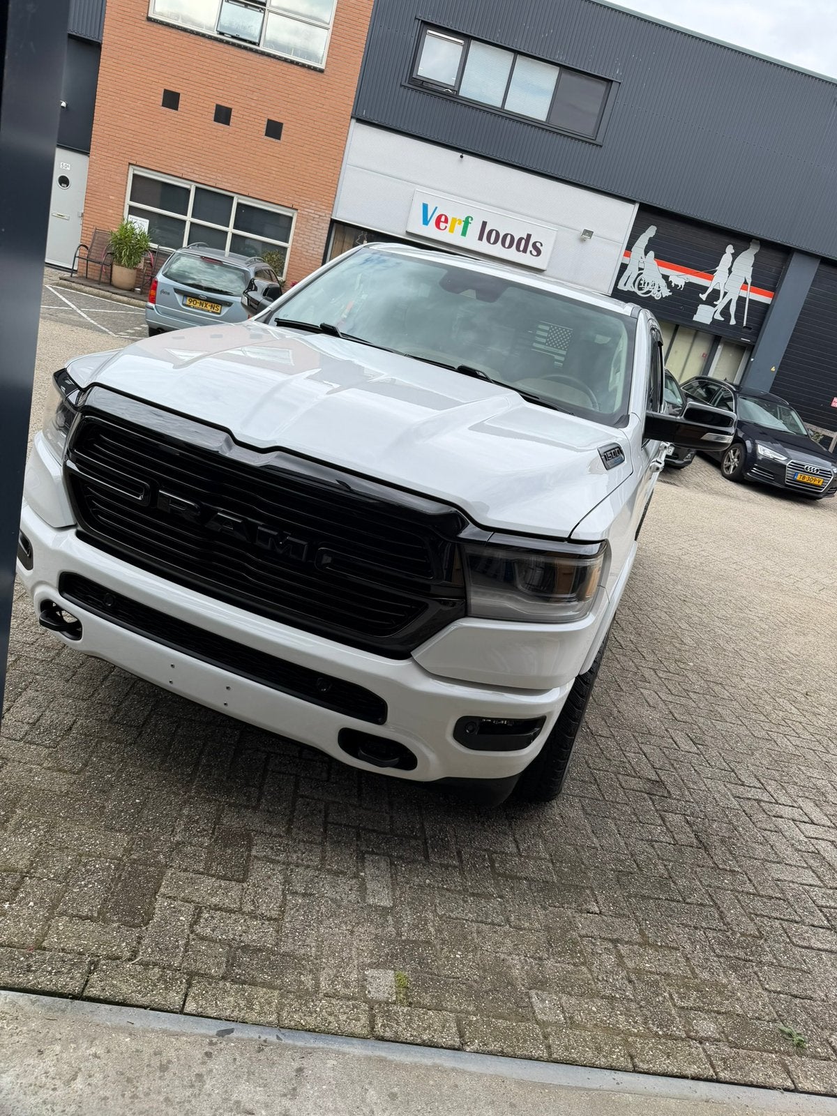 DODGE RAM 1500, Automaat, Wit, Leder, Bedrijf