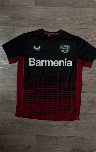 Bayer Leverkusen shirt S, Onbekend, Zo goed als nieuw, Maat 46 (S) of kleiner, Meerkleurig