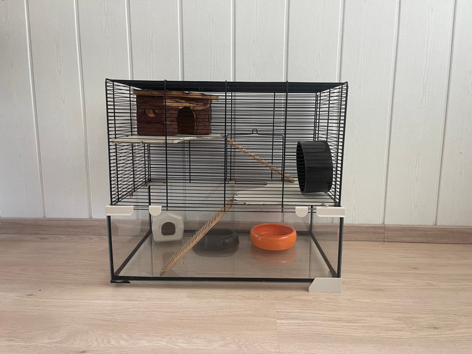 Knaagdierenkooi, Dieren en Toebehoren, Kooi, Gebruikt, Minder dan 75 cm, Hamster