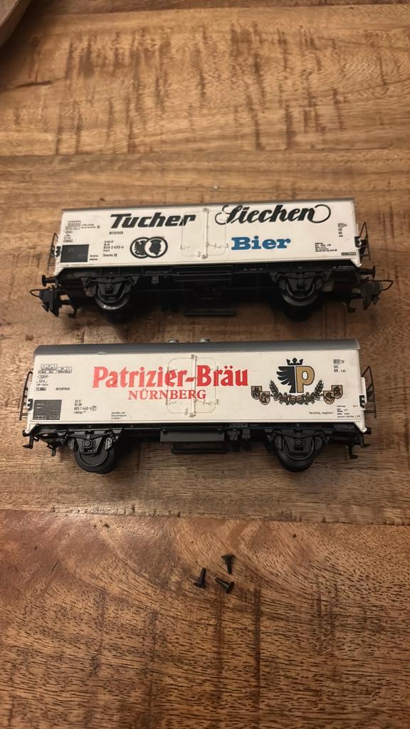 Trix Express bierwagens, 1 compleet!, Hobby en Vrije tijd, Modeltreinen | H0, Ophalen of Verzenden, Zo goed als nieuw, Gelijkstroom