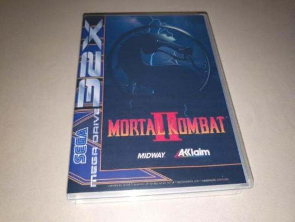 Mortal Kombat II 2 Sega 32X Game Case, Spelcomputers en Games, Vechten, Verzenden, 2 spelers, Zo goed als nieuw
