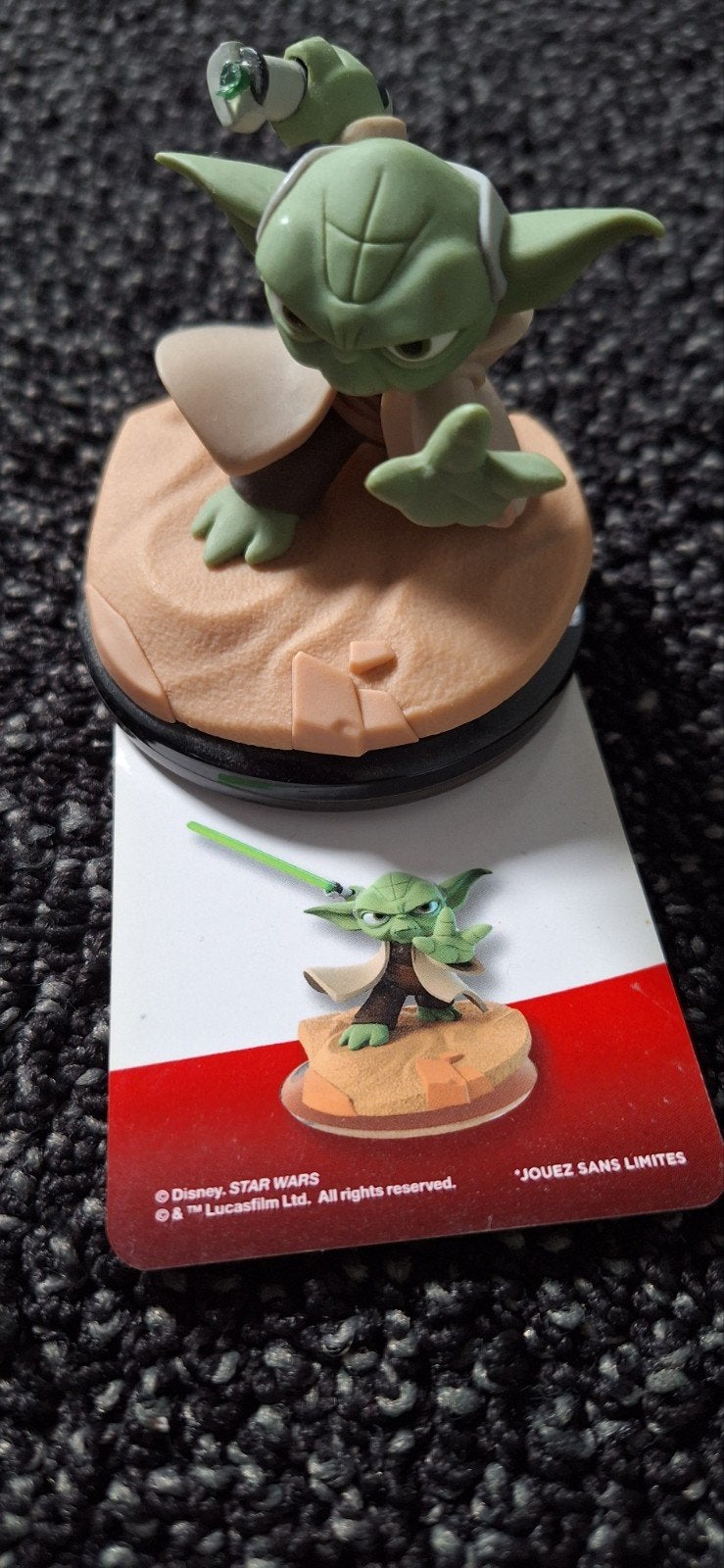 Disney Infinity 3.0 Star Wars Yoda Figuur, Ophalen of Verzenden, Zo goed als nieuw