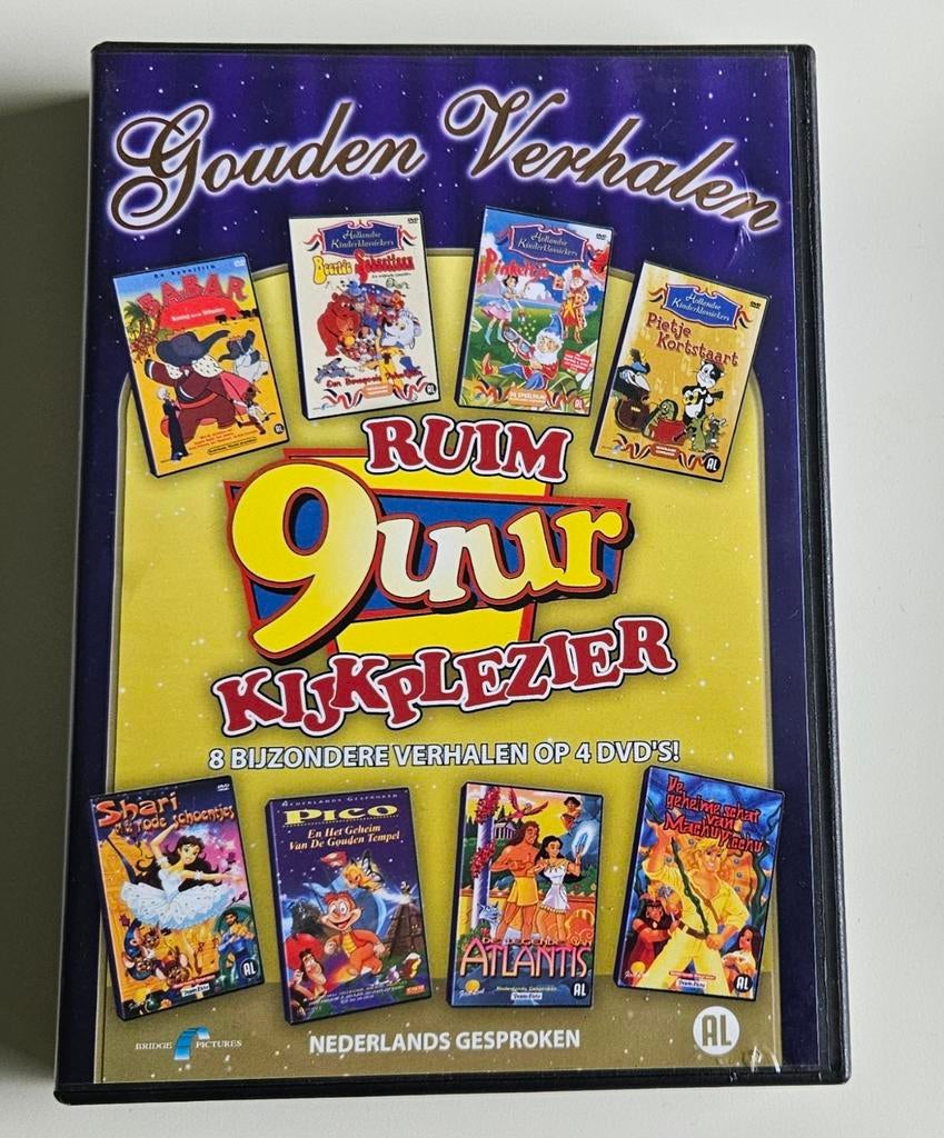 Gouden Verhalen: oa Babar, Beertje Sebastiaan en Pico, Cd's en Dvd's, Alle leeftijden, Ophalen of Verzenden, Gebruikt